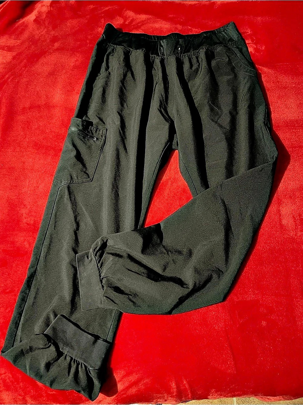 Women's Zamora Jogger Scrub Pants Black - Picture 1 of 1